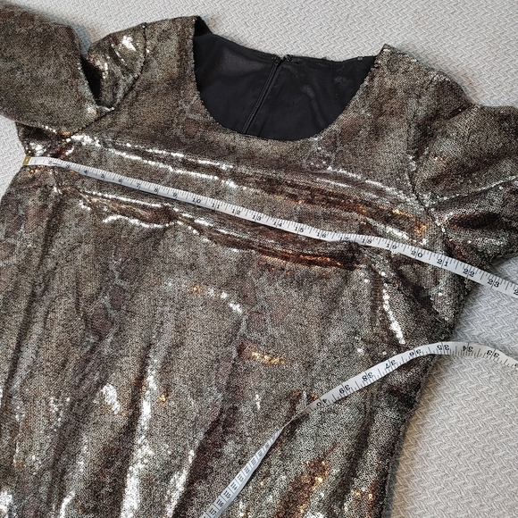 ELIE Tahari sequin dress size 16 - Picture 12 of 15